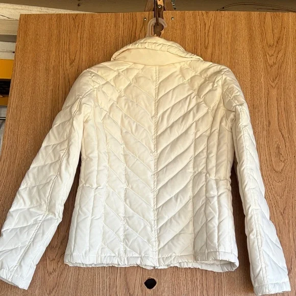 Nine West Off-White Quilted Jacket - Picture 7 of 9